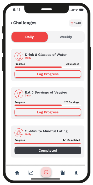 Gamified Challenges & Rewards