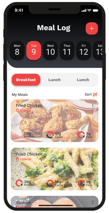 AI-based Daily Meal Logging & Tracking